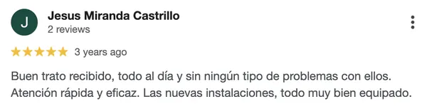 Reseña de cliente
