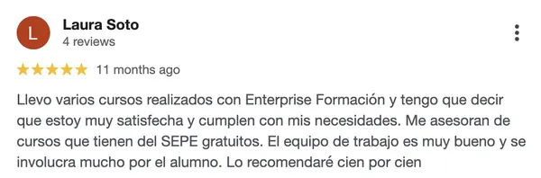 Reseña de cliente